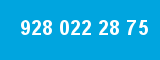 928 022 28 75 928 022 28 75
